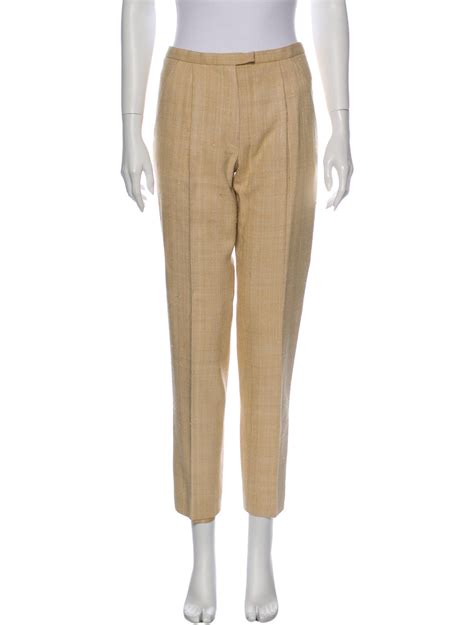 hermes mens pants|hermes silk low rise pants.